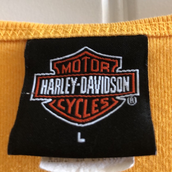🔥Harley-Davidson Short/Cap Sleeve Top - Picture 7 of 8